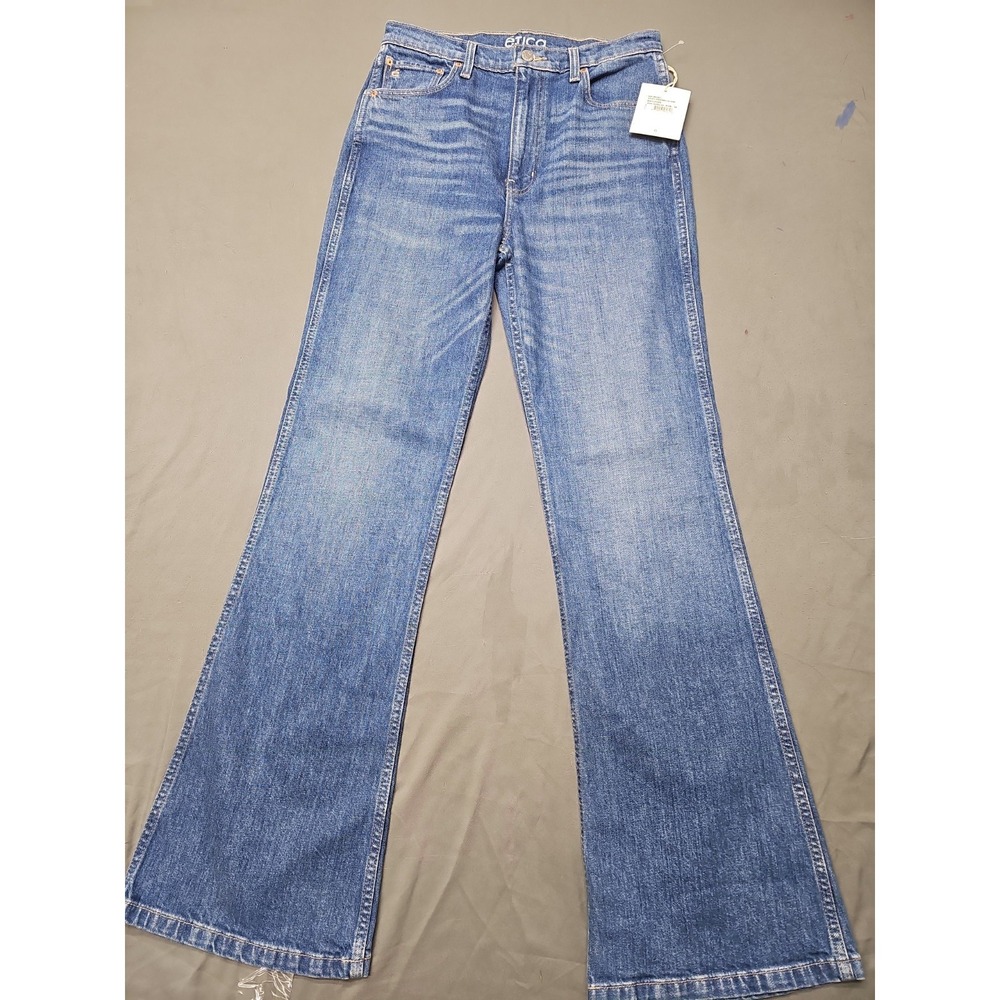 Etica Anya Modern Flare Womens Size 28 (30x33) Jeans High-Rise